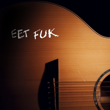 Наклейка на гитару EET FUK