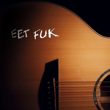 Наклейка на гитару EET FUK
