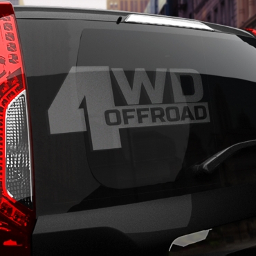 Наклейка 4WD OffRoad