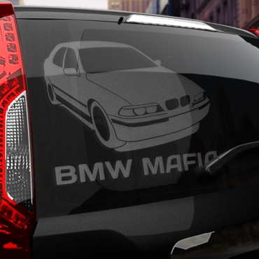 Наклейка BMW МАФИЯ