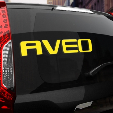 Наклейка Chevrolet AVEO