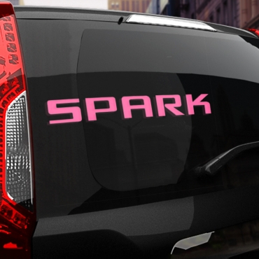 Наклейка Chevrolet Spark