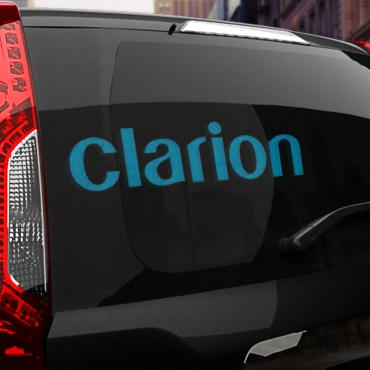 Наклейка Clarion