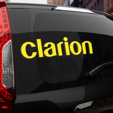 Наклейка Clarion