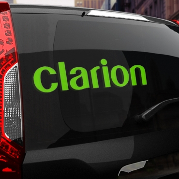 Наклейка Clarion