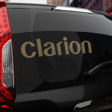 Наклейка Clarion