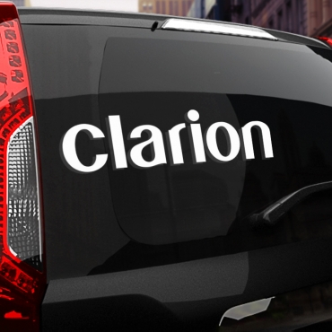 Наклейка Clarion