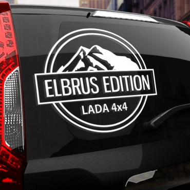 Наклейка Elbrus Edition