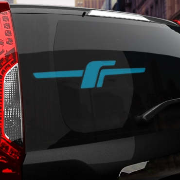 Наклейка эмблема Subaru Forester