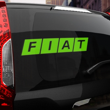 Наклейка Fiat