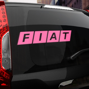 Наклейка Fiat