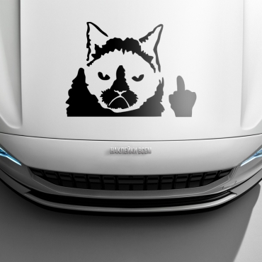 Наклейка Grumpy cat