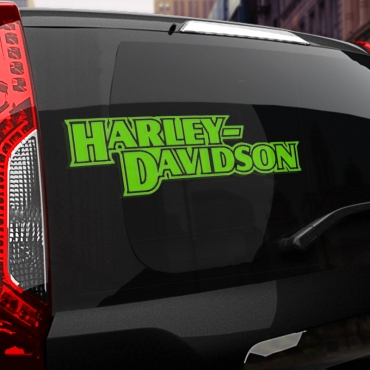 Наклейка Harley-Davidson надпись