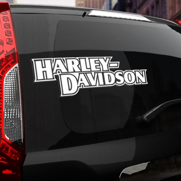 Наклейка Harley-Davidson надпись