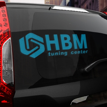 Наклейка HBM tuning center