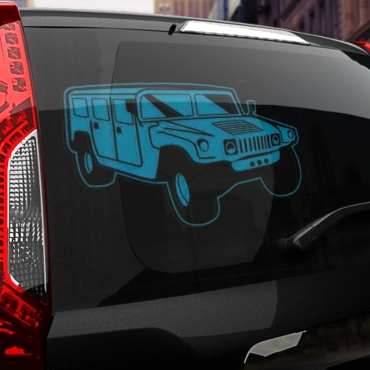 Наклейка Hummer