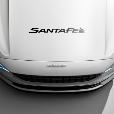 Наклейка Hyundai SantaFe