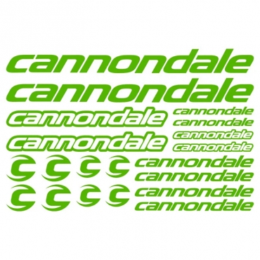 Наклейка Cannondale комплект 30х20 см
