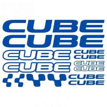 Наклейка CUBE комплект 30х20 см