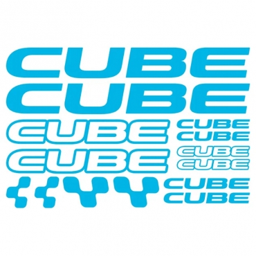 Наклейка CUBE комплект 30х20 см