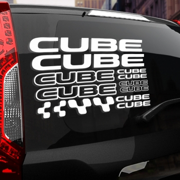 Наклейка CUBE комплект 30х20 см