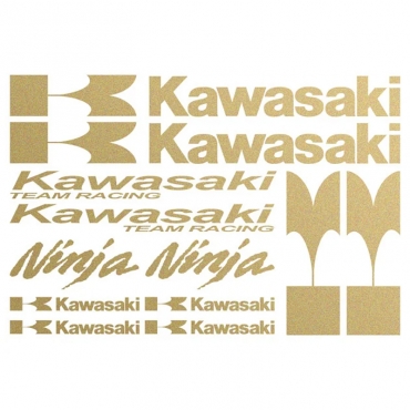 Наклейка Kawasaki набор