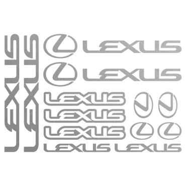 Наклейка Lexus набор