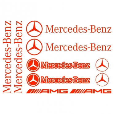 Наклейка Mercedes-Benz набор