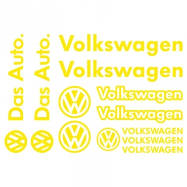 Наклейка Volkswagen набор