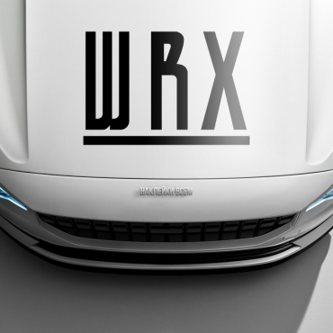 Наклейка логотип Subaru WRX