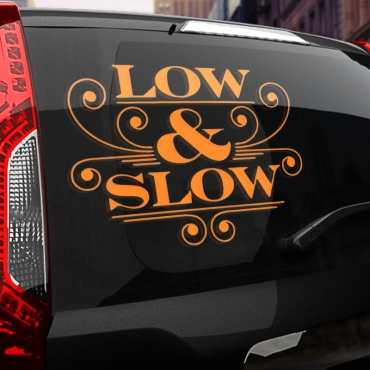 Наклейка Low&Slow