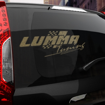 Наклейка LUMMA tuning