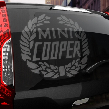 Наклейка Mini Cooper