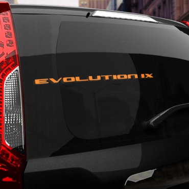 Наклейка Mitsubishi Evolution IX
