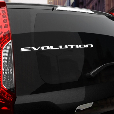 Наклейка Mitsubishi Evolution