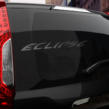 Наклейка надпись Mitsubishi Eclipse