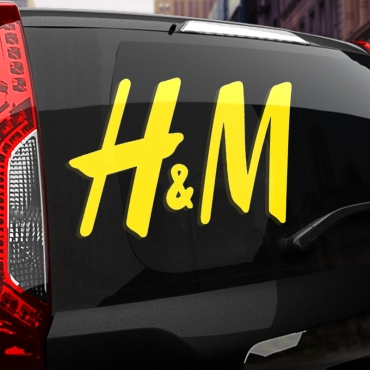 Наклейка H&M