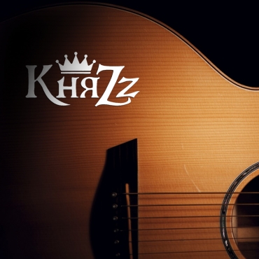 Наклейка КняZz на гитару