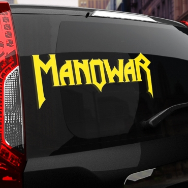 Наклейка Manowar