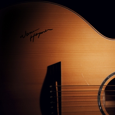 Наклейка на гитару автограф Warren Haynes