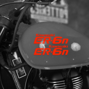 Наклейка Kawasaki ER-6N на мотоцикл