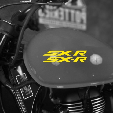 Наклейка Kawasaki SX-R на мотоцикл