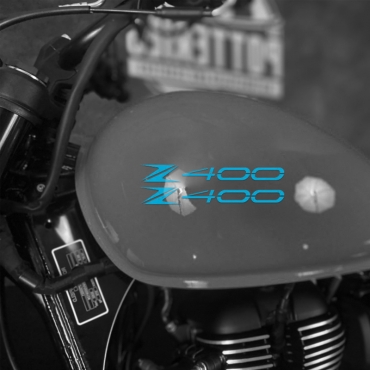 Наклейка Kawasaki Z 400 на мотоцикл