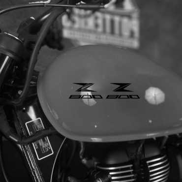 Наклейка Kawasaki Z 800 на мотоцикл
