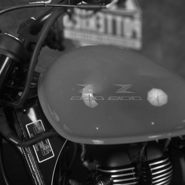 Наклейка Kawasaki Z 800 на мотоцикл
