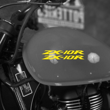Наклейка Kawasaki ZX-10R на мотоцикл