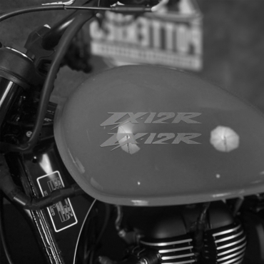 Наклейка Kawasaki ZX-12R на мотоцикл