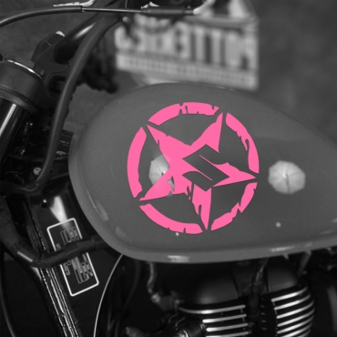 Наклейка на мотоцикл PUNISHER SUZUKI