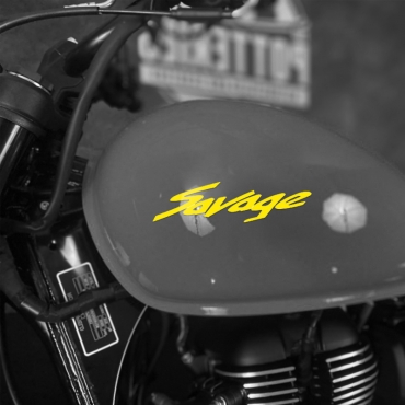 Наклейка на мотоцикл Suzuki Savage