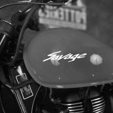 Наклейка на мотоцикл Suzuki Savage